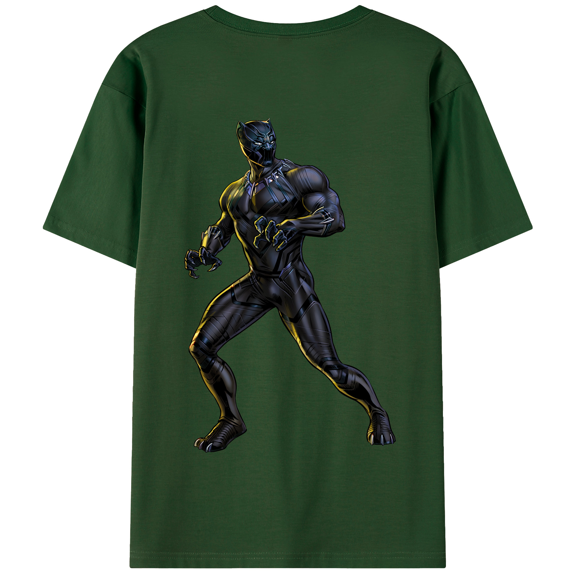 （画像用） アベンジャーズ The Avengers 綿100％半袖Tシャツ（背面プリント）
